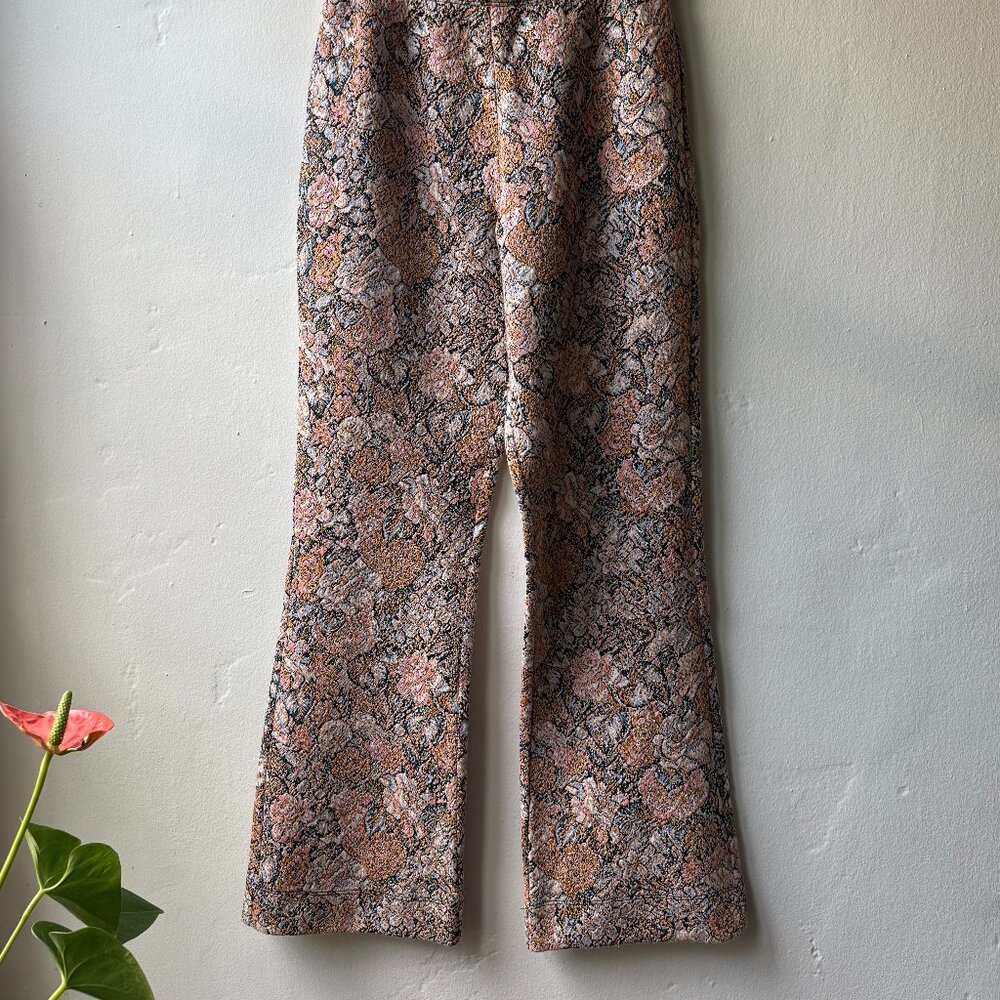 Leset, Jane Floral-jacquard Pant, Small - Picture 3 of 5